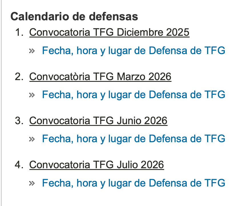 ¿Vas a hacer el TFG en la UV? Estas son 5 cosas que necesitas saber. Psicología UV TFG