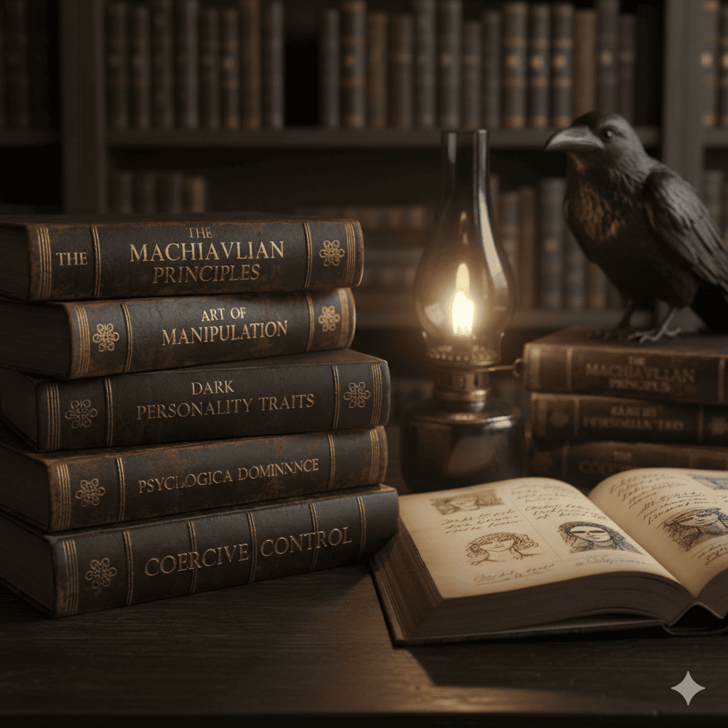 Psicología Oscura: Los 5 Mejores Libros para aprender a usarla